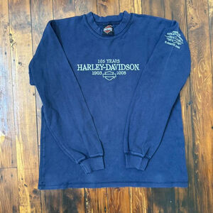 Harley Davidson 105th Anniversary Long Sleeve Tee
